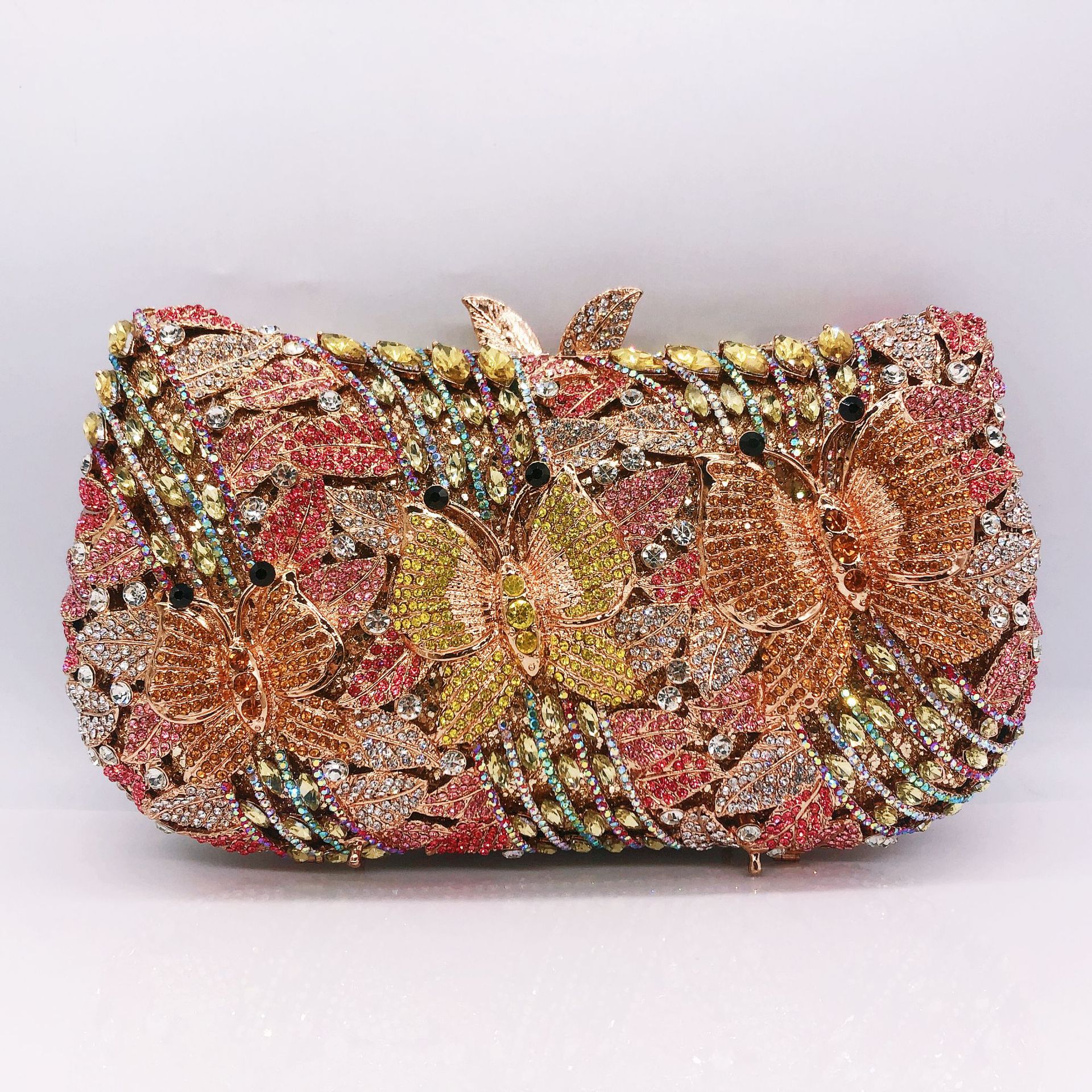 Luxury Bags For Men - Hollow Out Women Evening Bag Gold