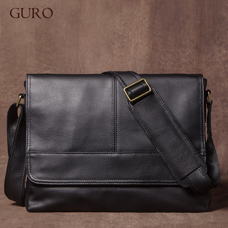 Luxury Bags For Men - Luxury Design Genuine Leather Shoulder Bag