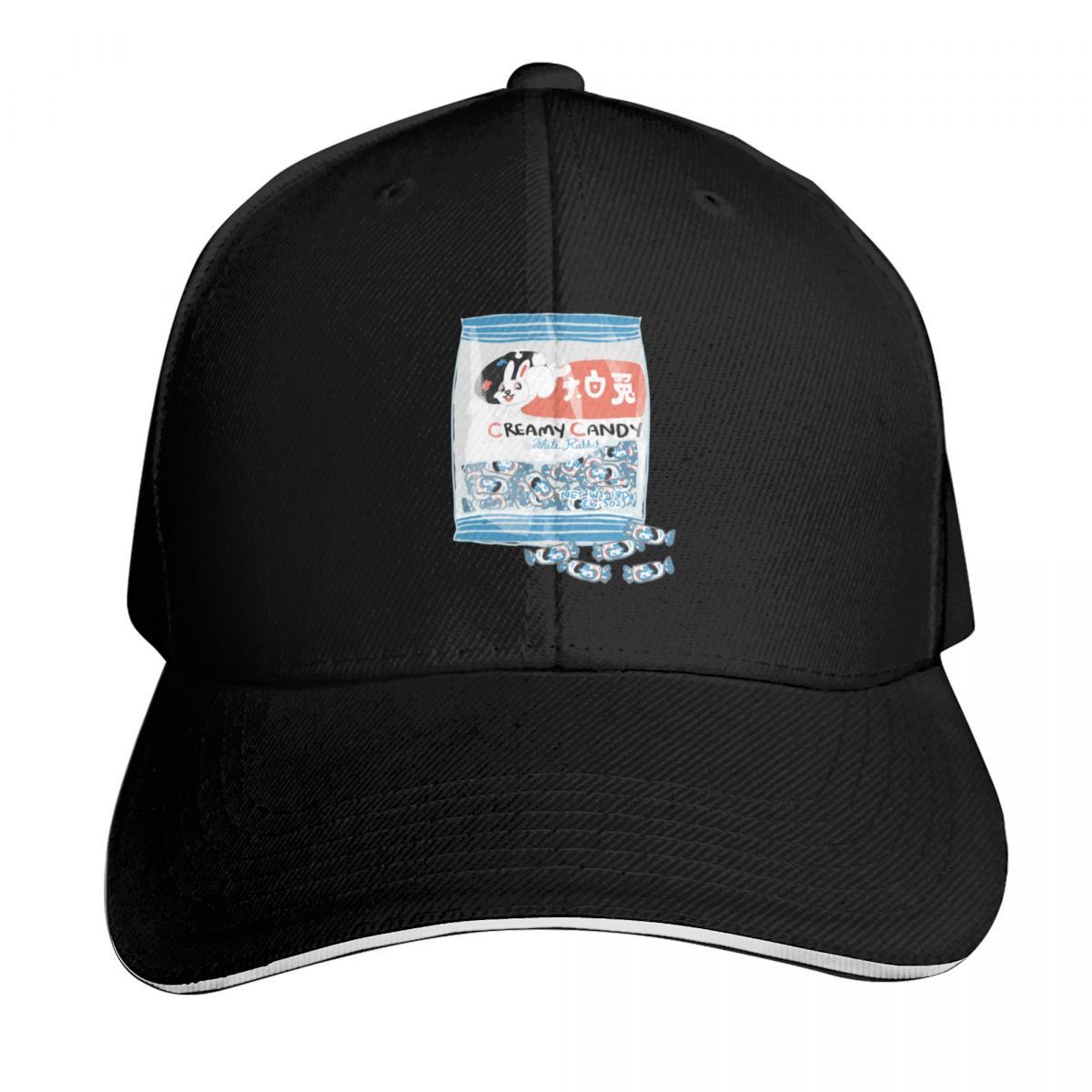 Luxury Bags For Kids - White rabbit candy Baseball Cap Beach