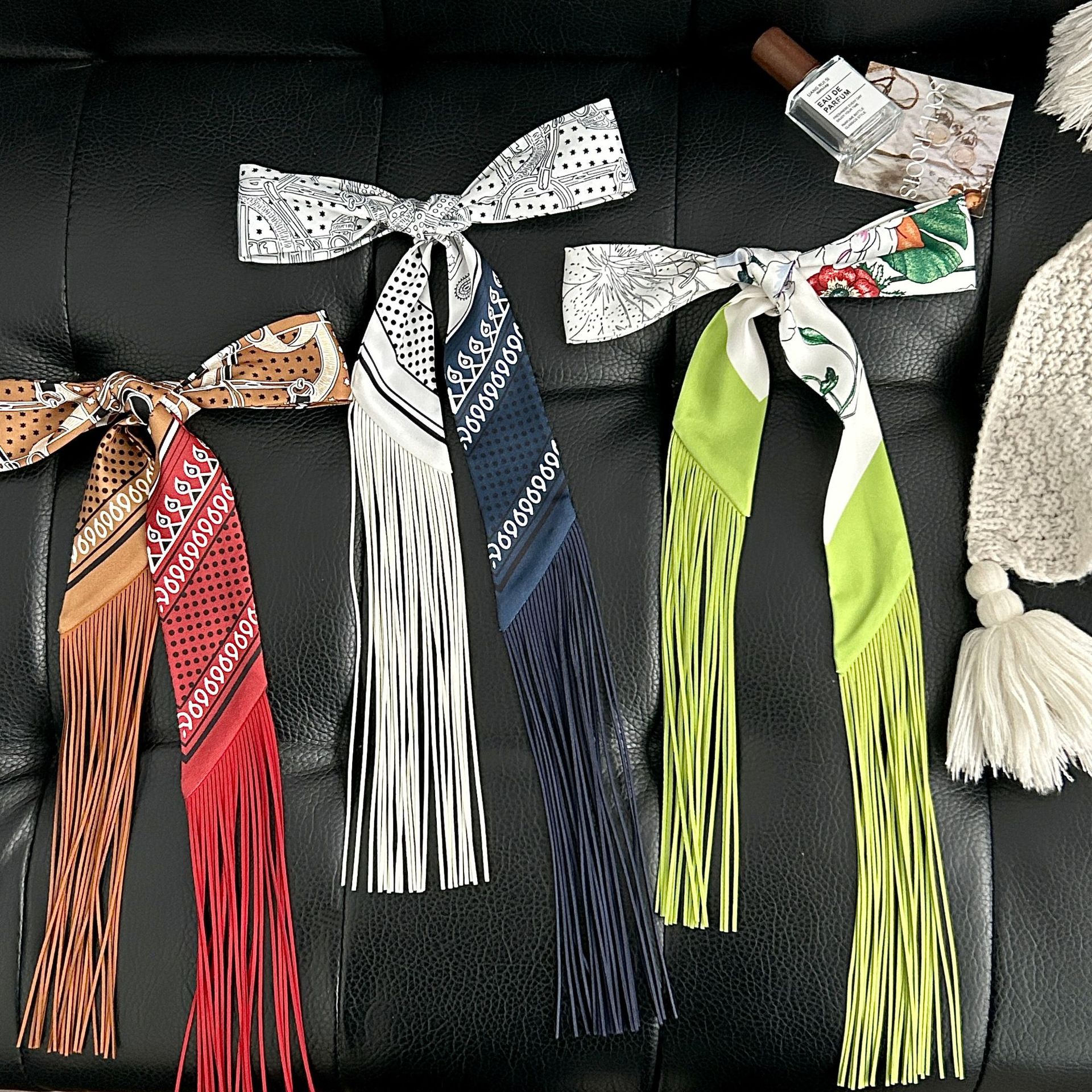 Luxury Tassel Skinny Scarf for - Luxury Bags Duffle recension och pris