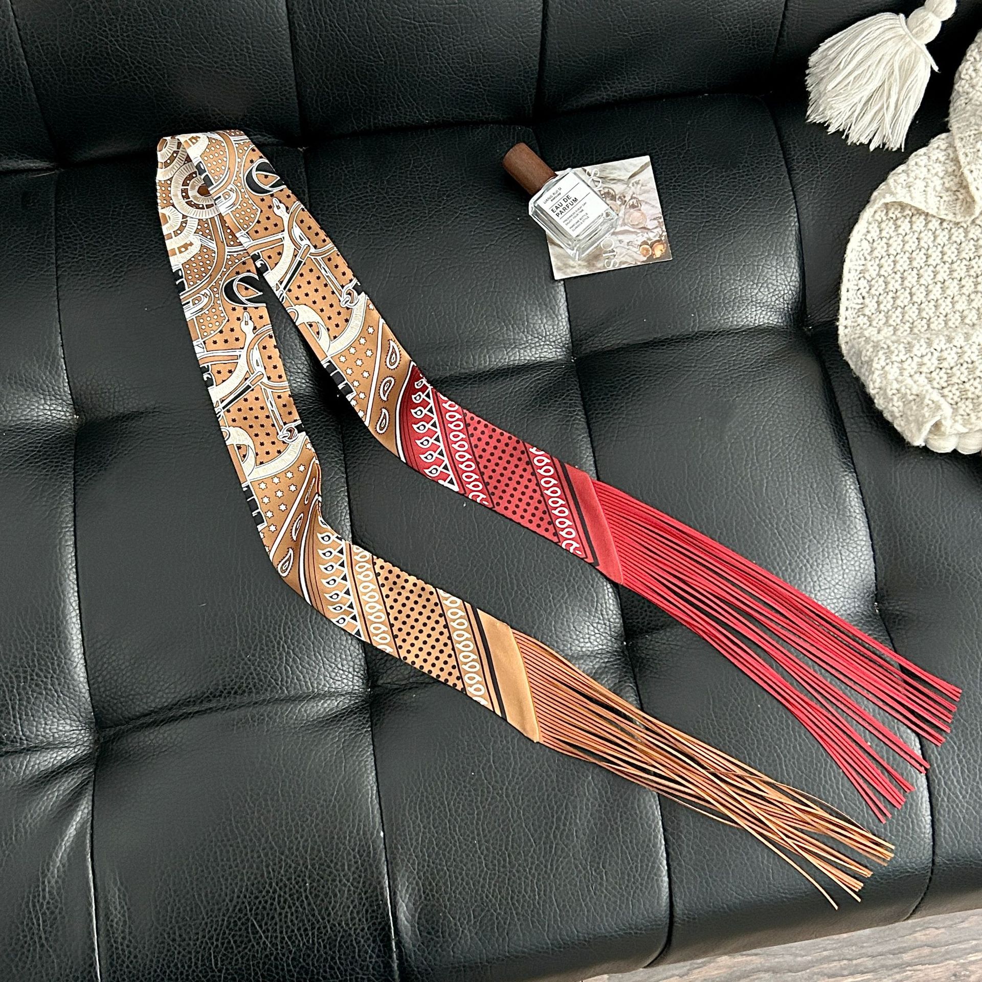 Luxury Tassel Skinny Scarf for - Luxury Bags Duffle recension och pris