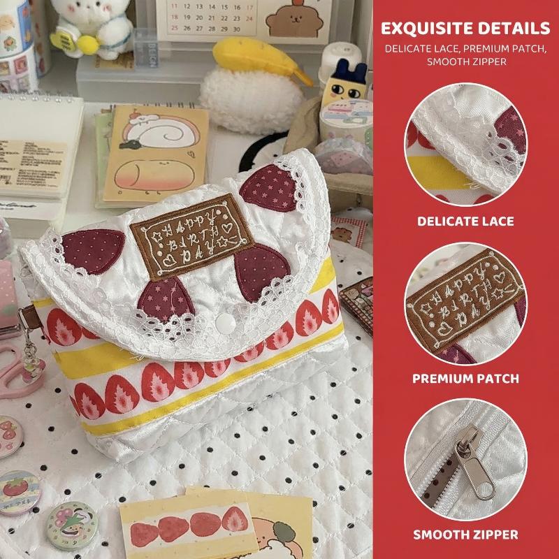 Luxury Patchwork Strawberry Ba - Luxury Bags For Kids recension och pris