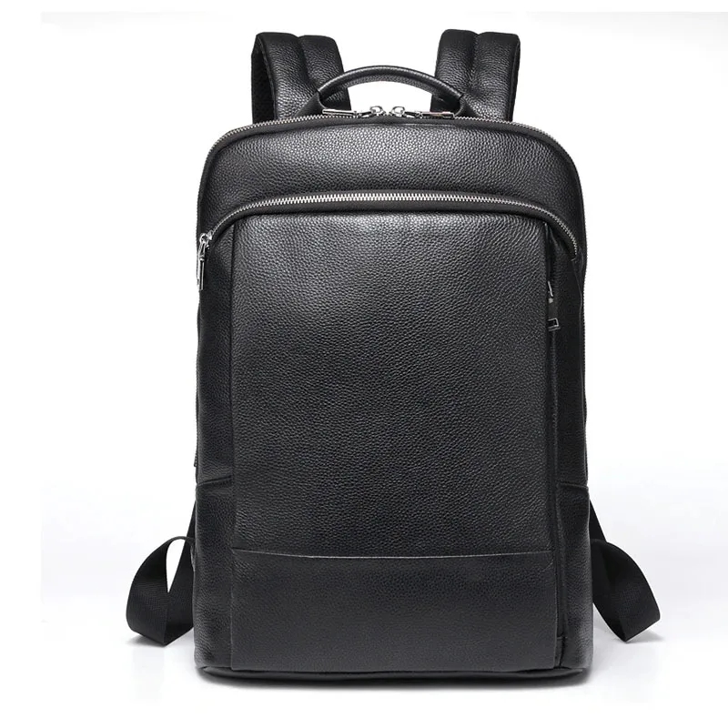 Genuine Leather Backpack Men 1 - Briefcase Leather Slim recension och pris