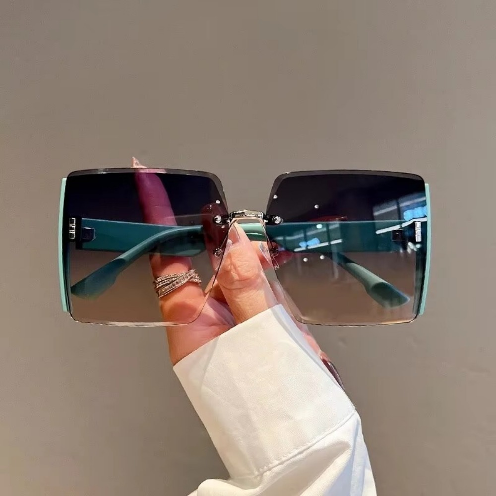 Square Frameless Retro Sunglas - Women Luxury Bags Ysl recension och pris