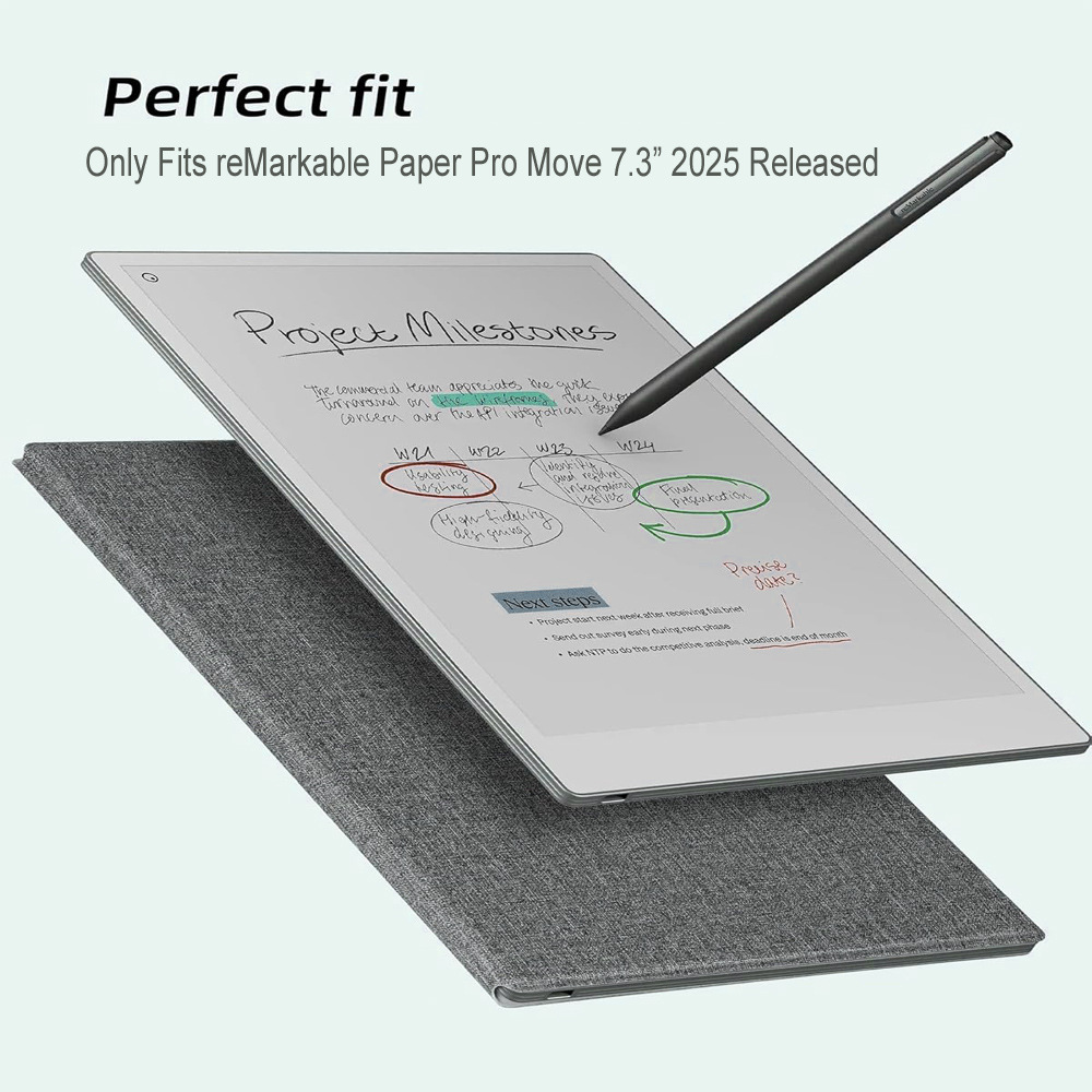 Case for reMarkable Paper Pro  - Briefcase Leather Slim recension och pris