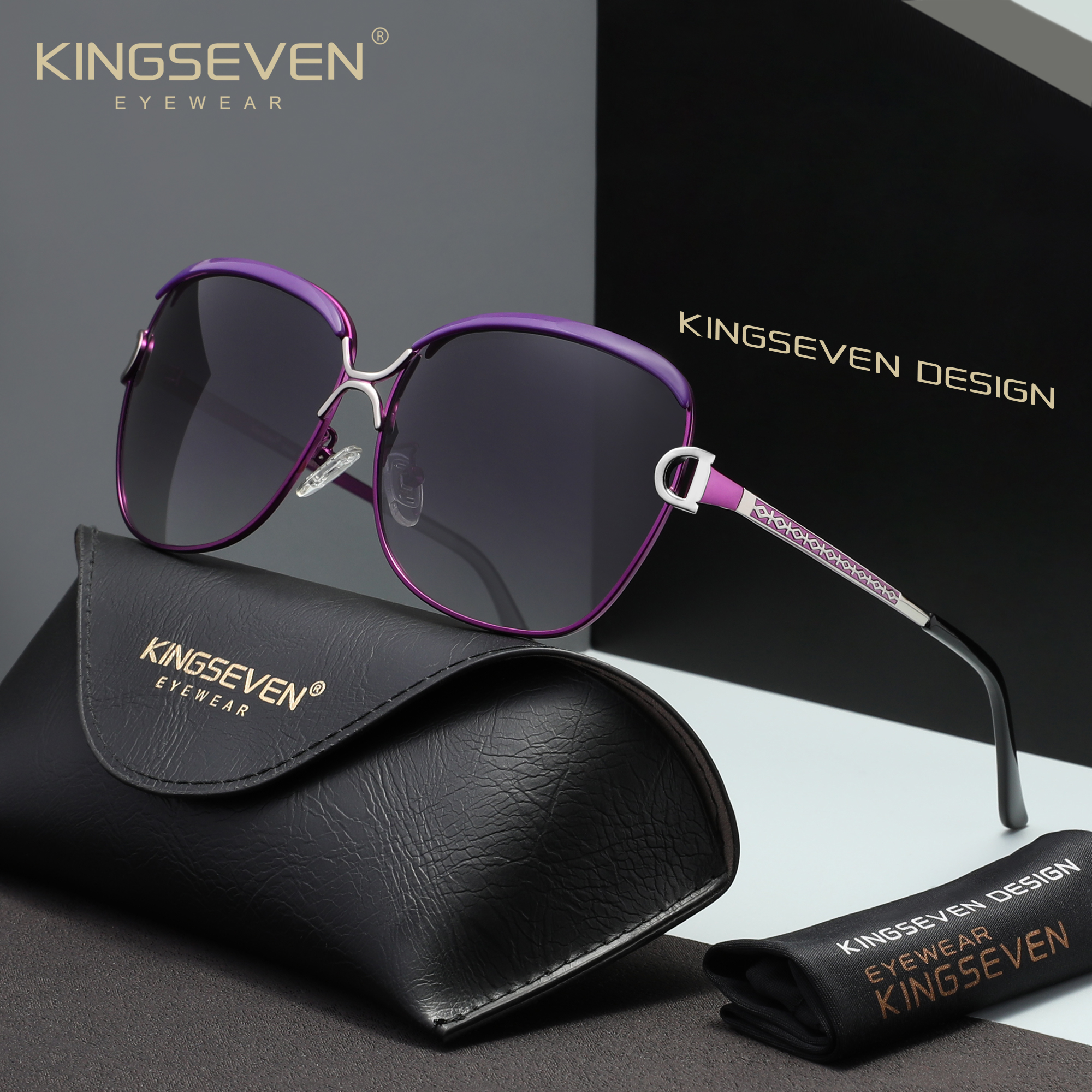 KINGSEVEN Fashion Women Sungla - Women Luxury Bags Ysl recension och pris