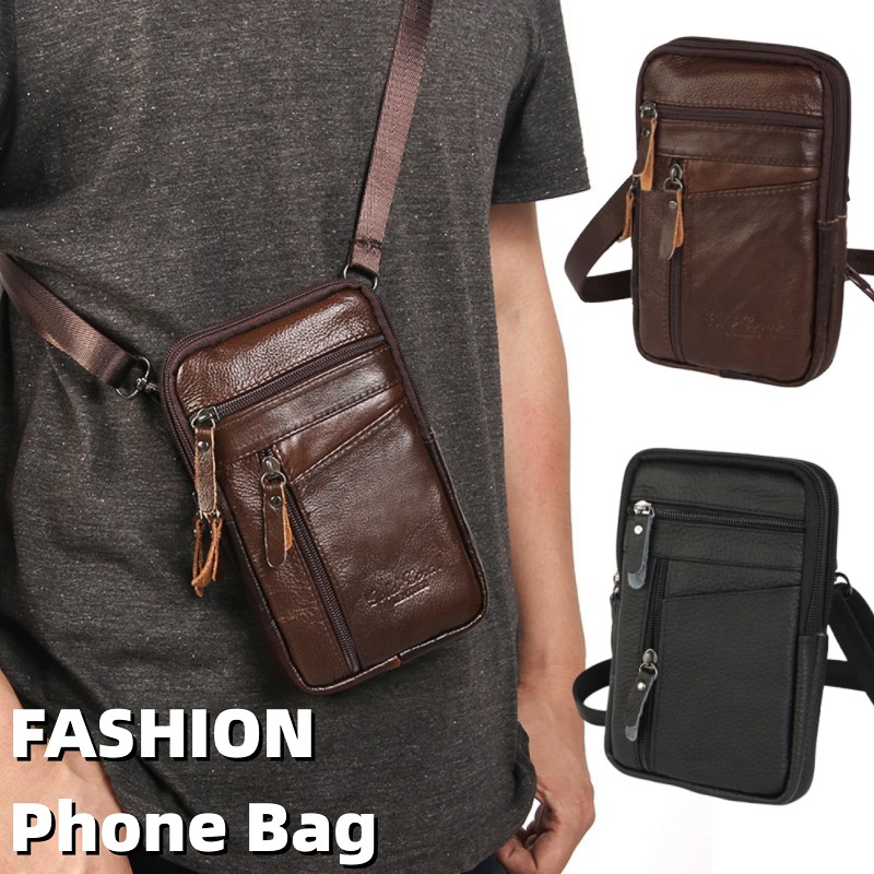 Men Luxury Genuine Leather Pho - Luxury Bags Mini recension och pris