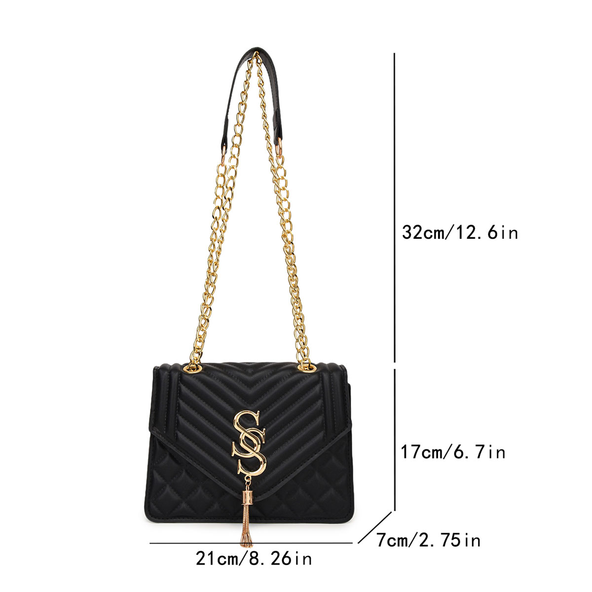 Elegant and Fashionable Argyle - Women Luxury Bags Ysl recension och pris