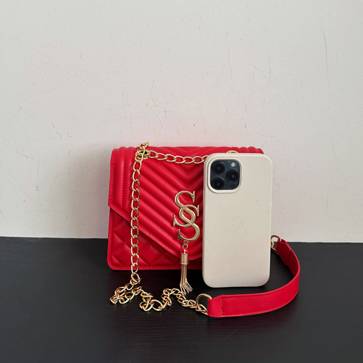 Elegant and Fashionable Argyle - Women Luxury Bags Ysl recension och pris