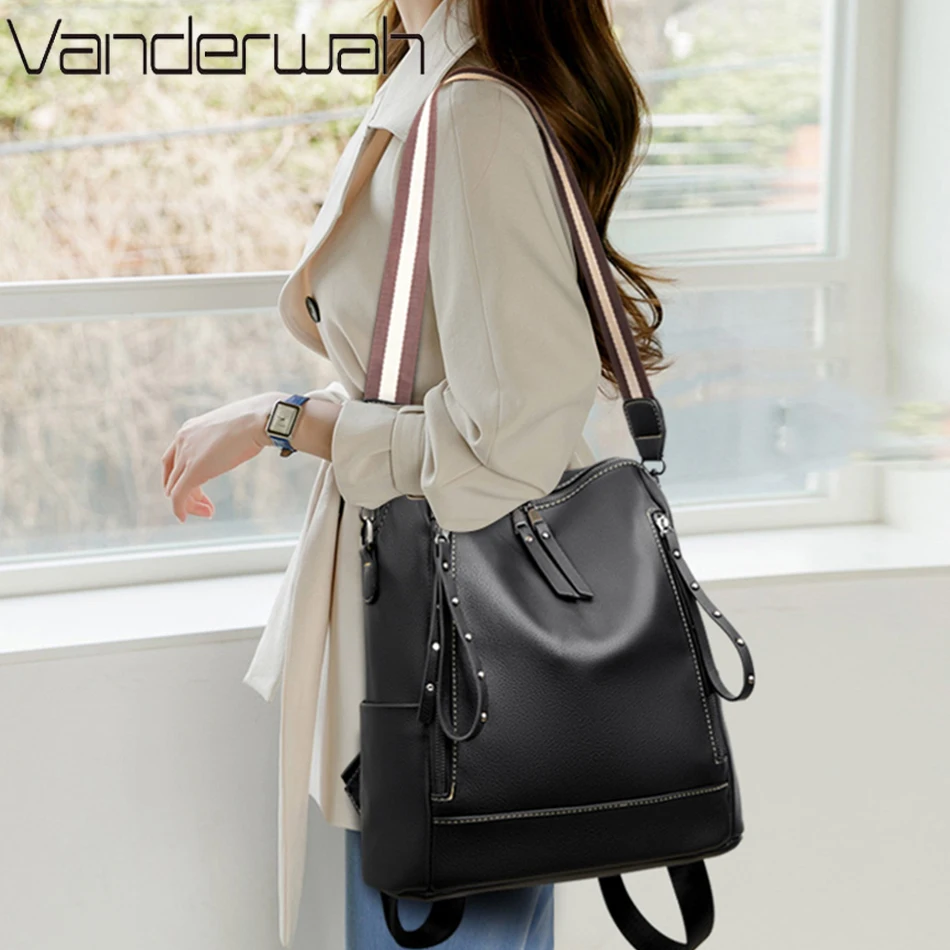Brand Luxury Backpacks Soft Le - Luxury Bags Women Brands recension och pris