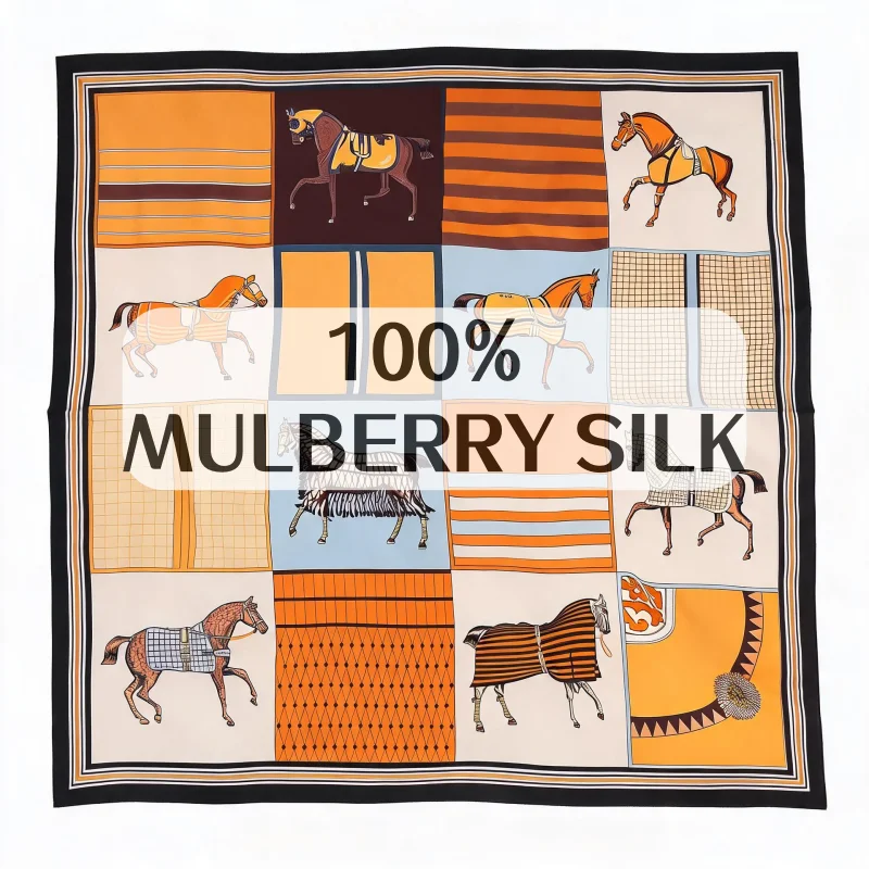 Luxury 100% MULBERRY SILK Squa - Luxury Bags Duffle recension och pris