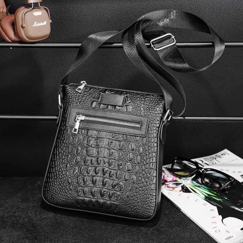 Alligator Leather Men's Crossb - Luxury Bags For Men Brands recension och pris