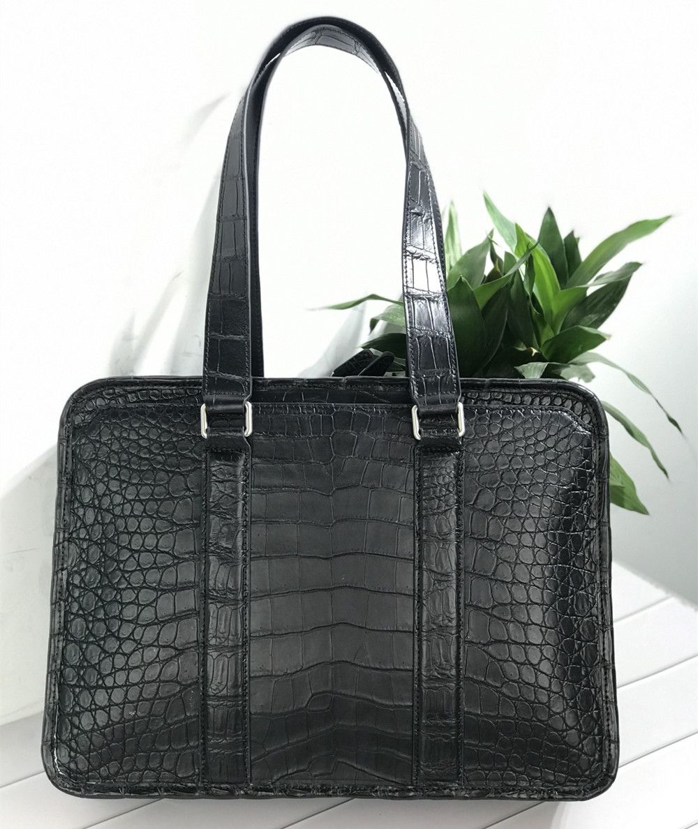 New crocodile leather laptop b - Luxury Bags For Men Brands recension och pris