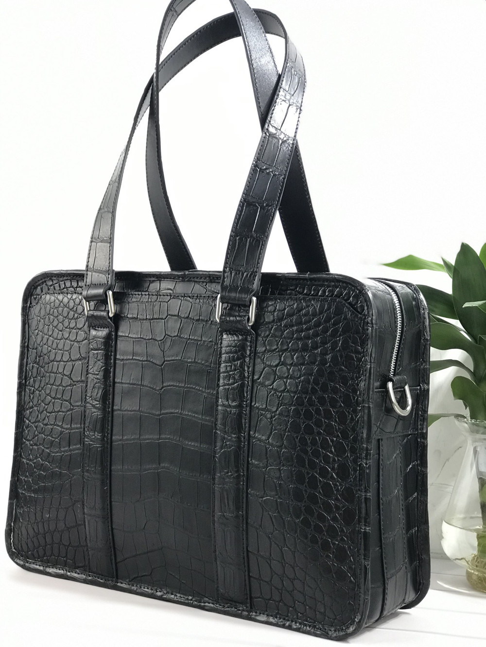 New crocodile leather laptop b - Luxury Bags For Men Brands recension och pris