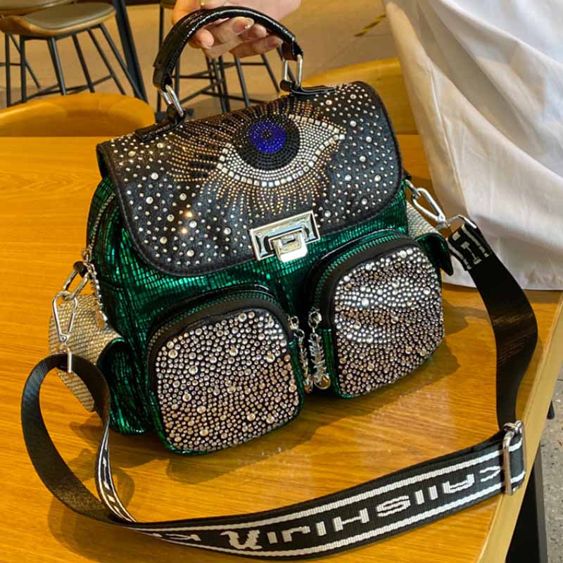 Fashion Women Backpack Big Cap - Luxury Bags Women Brands recension och pris