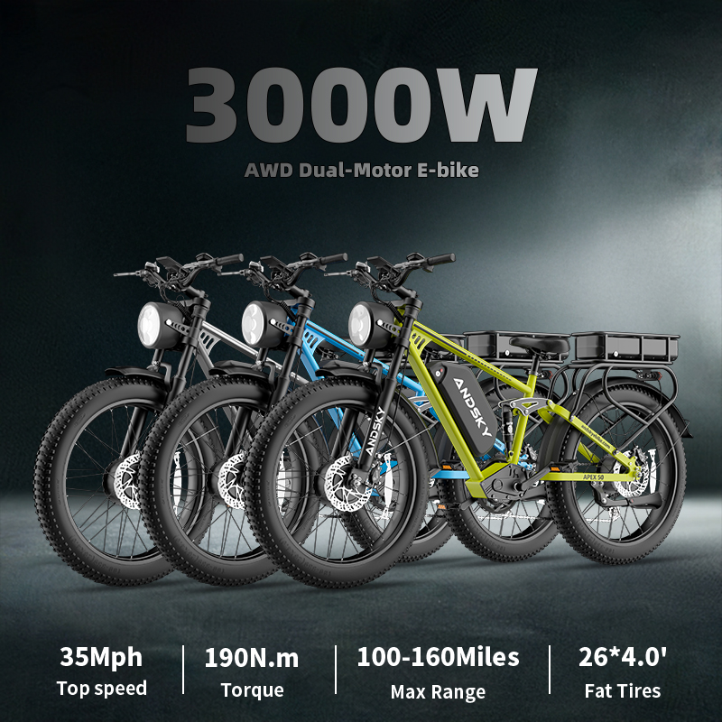 ANDSKY Apex50 AWD Electric Bik - Luxury Bags Level recension och pris