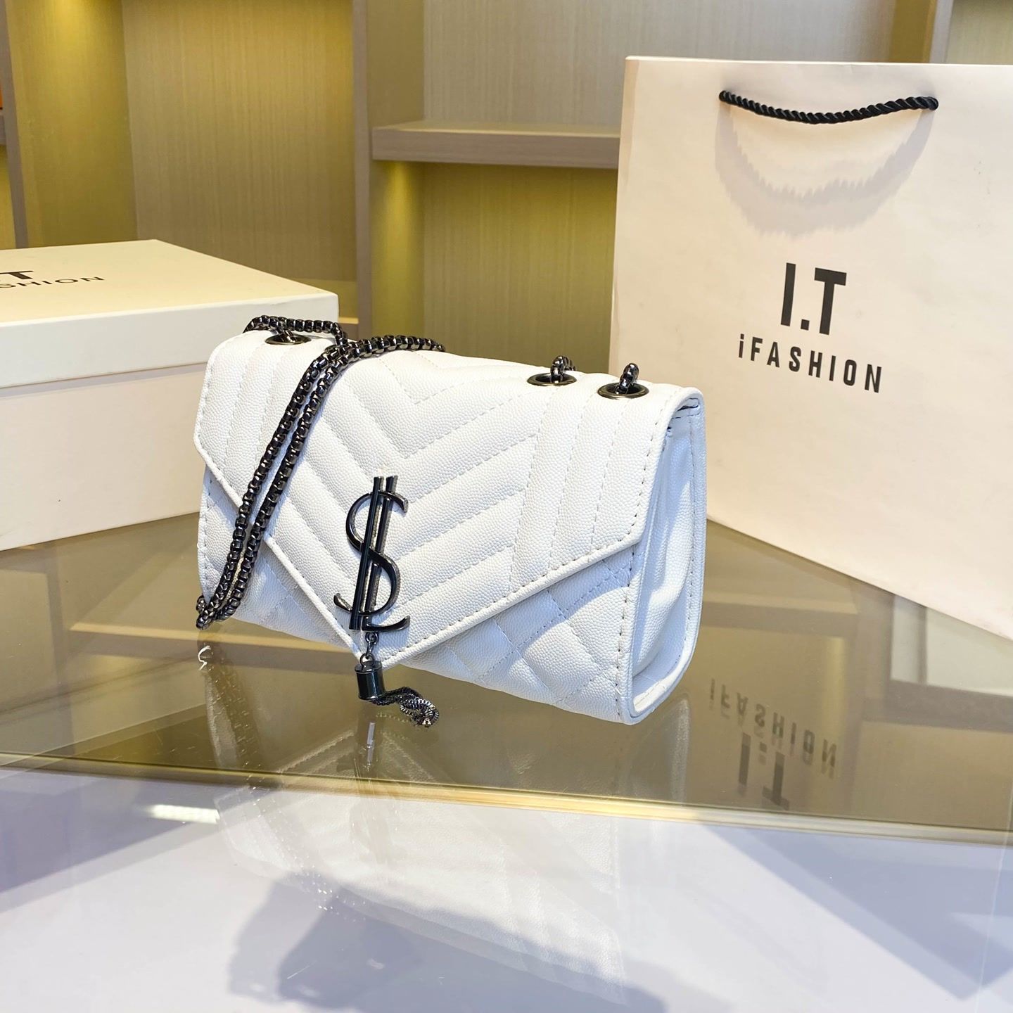 Small Square Bag for Women Ver - Women Luxury Bags Ysl recension och pris